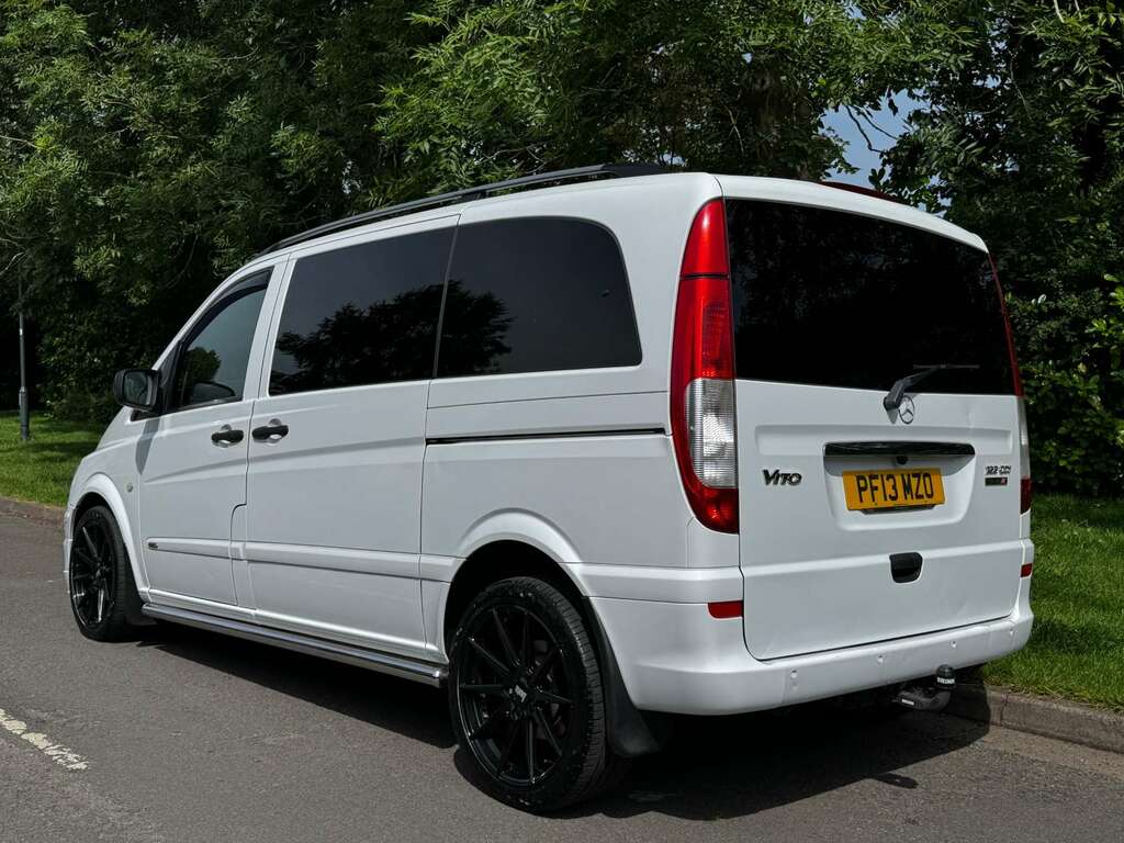 Mercedes-Benz Vito Panel Van 3.0 122 Cdi Dualiner Sport Panel Van White #3