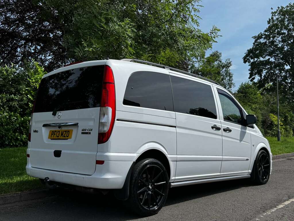 Mercedes-Benz Vito Panel Van 3.0 122 Cdi Dualiner Sport Panel Van White #5