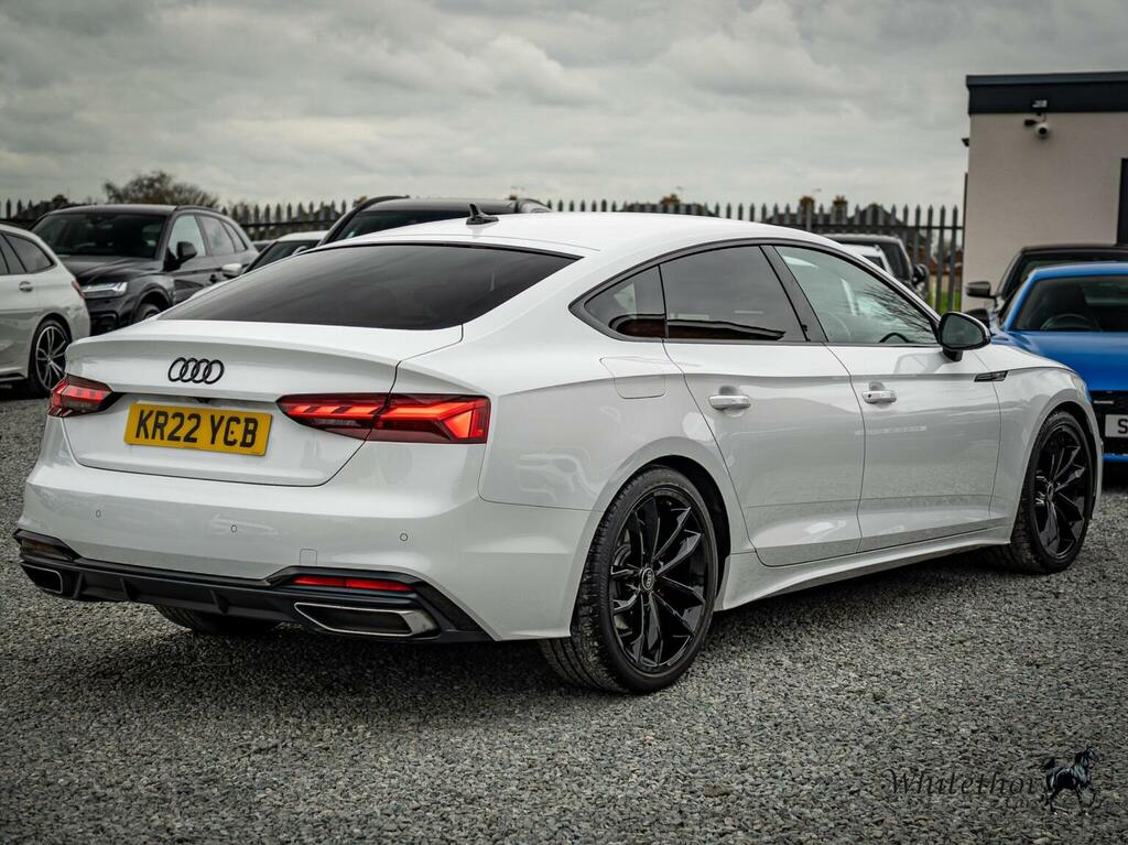 Audi A5 Hatchback 2.0 Tdi 35 S Line Sportback S Tronic Eur KR22YCB White #6