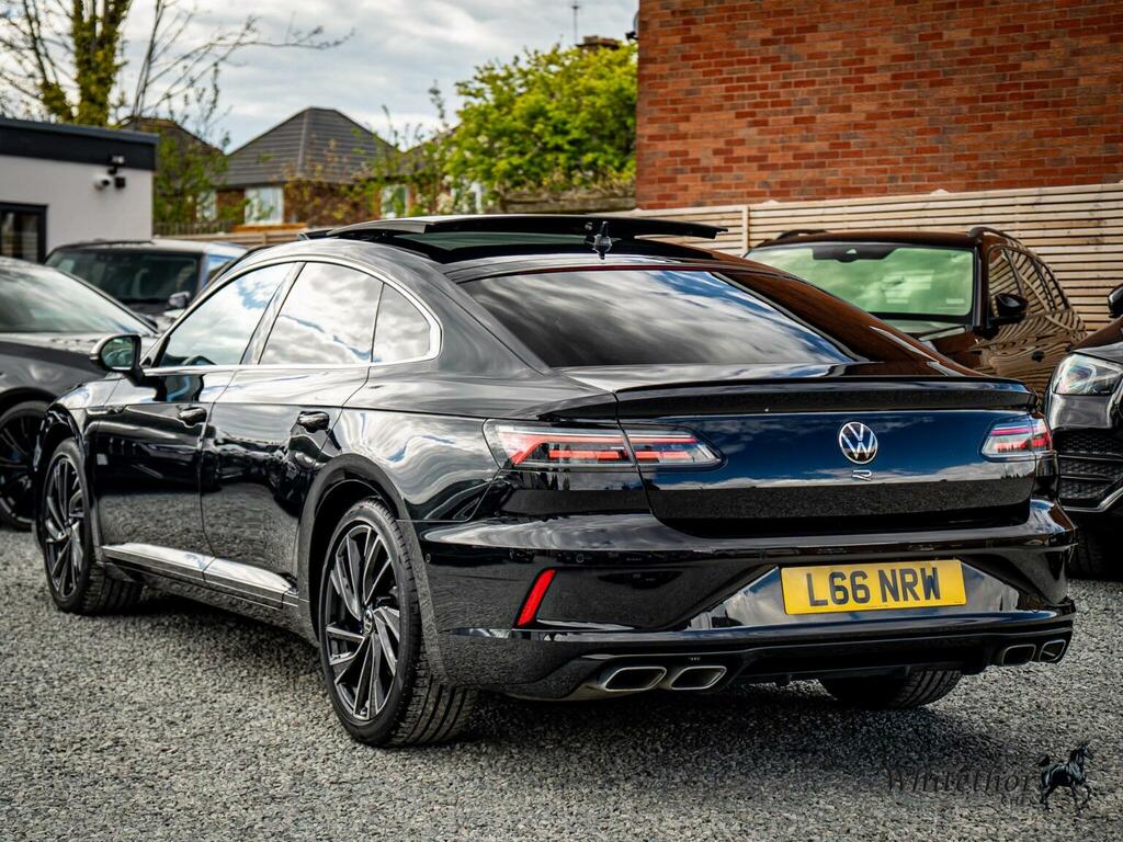 Volkswagen Arteon Hatchback 2.0 Tsi R Fastback Dsg 4Motion Euro 6 S L66NRW Black #4