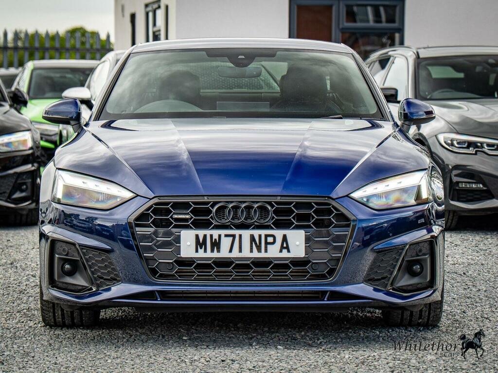 Audi A5 Coupe 2.0 Tfsi 45 S Line S Tronic Quattro Euro 6 MW71NPA Blue #2