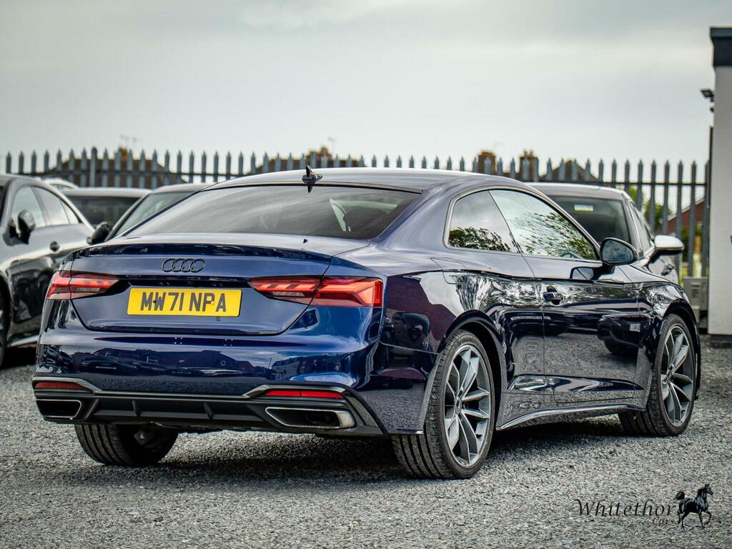 Audi A5 Coupe 2.0 Tfsi 45 S Line S Tronic Quattro Euro 6 MW71NPA Blue #6
