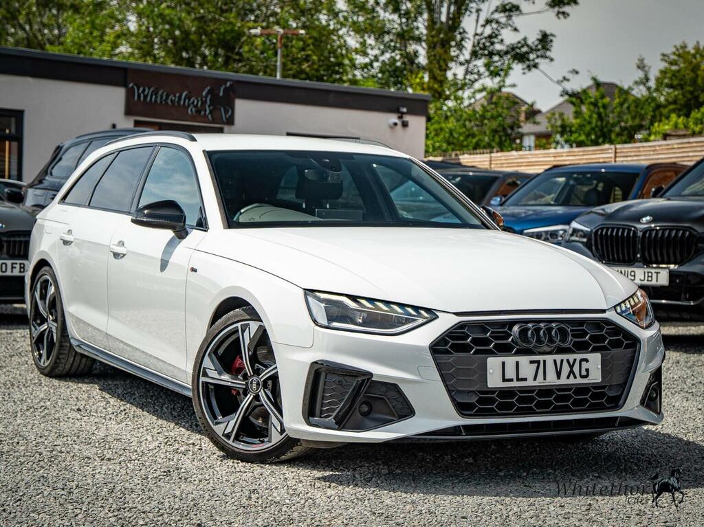 Audi A4 Avant Estate 2.0 Tdi 35 Black Edition S Tronic Euro 6 S White