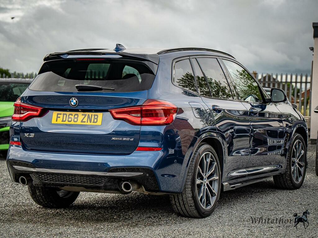 BMW X3 Suv 3.0 30D M Sport Xdrive Euro 6 Ss FD68ZNB Blue #6