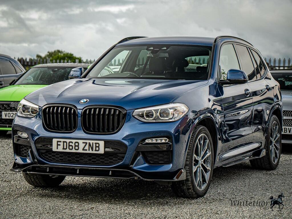 BMW X3 Suv 3.0 30D M Sport Xdrive Euro 6 Ss FD68ZNB Blue #3