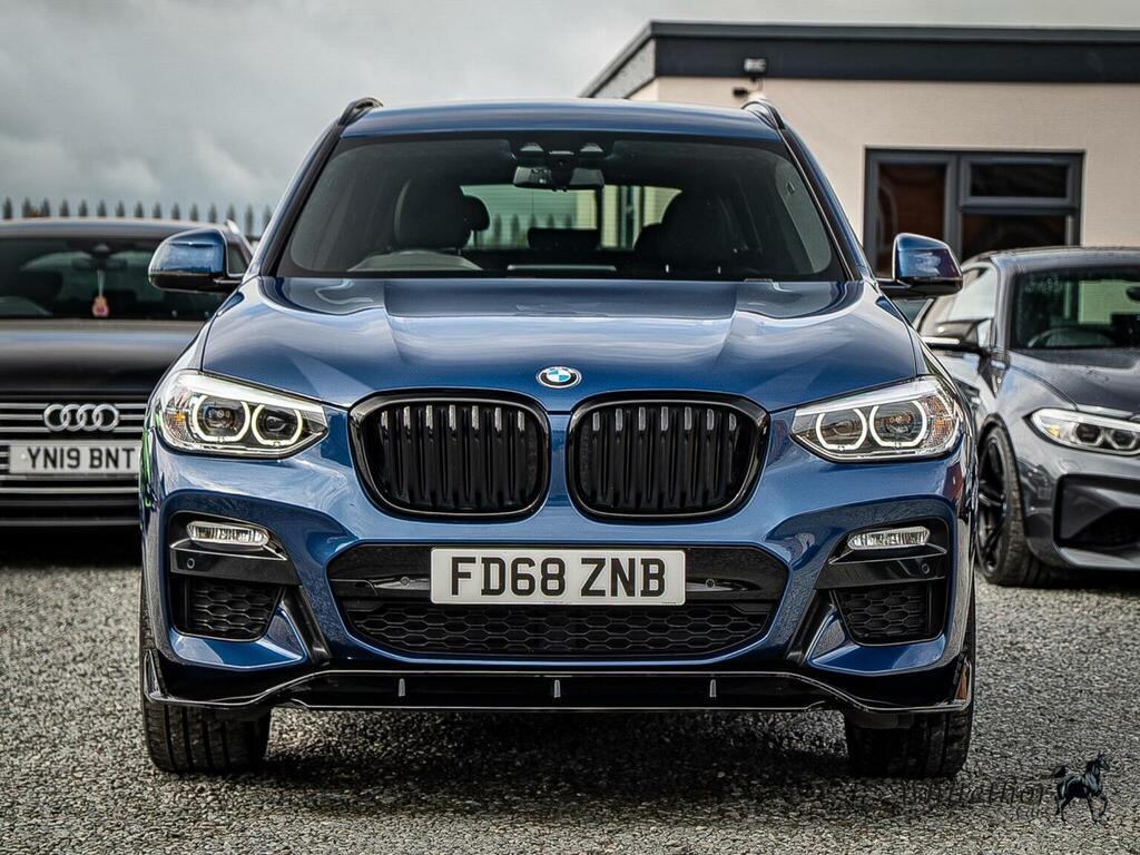 BMW X3 Suv 3.0 30D M Sport Xdrive Euro 6 Ss FD68ZNB Blue #2