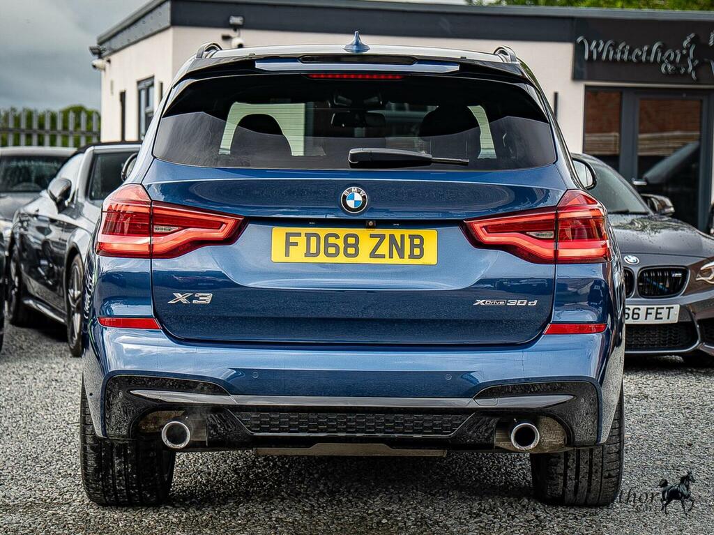 BMW X3 Suv 3.0 30D M Sport Xdrive Euro 6 Ss FD68ZNB Blue #5