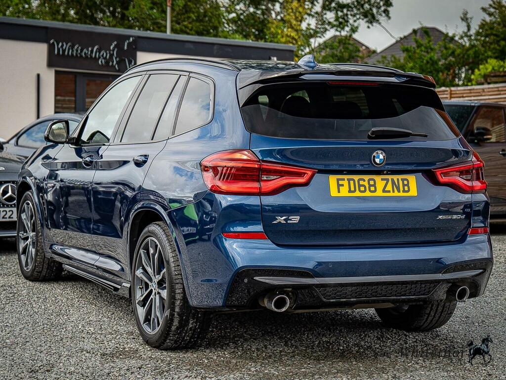 BMW X3 Suv 3.0 30D M Sport Xdrive Euro 6 Ss FD68ZNB Blue #4