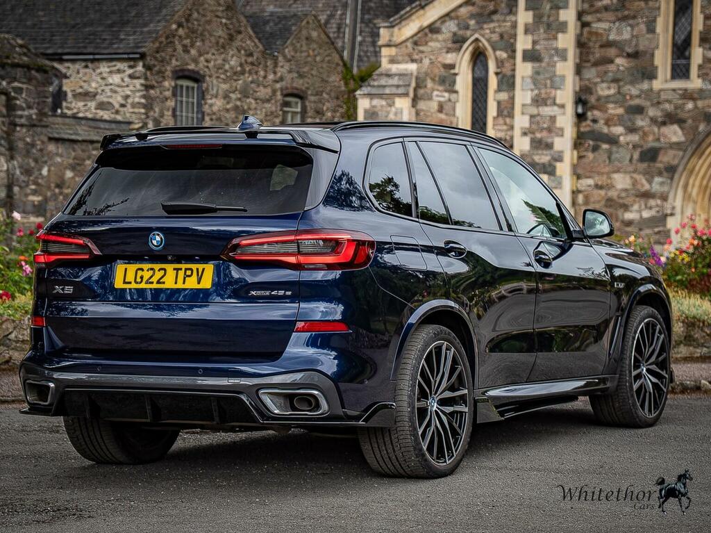 BMW X5 Suv 3.0 45E 24Kwh M Sport Xdrive Euro 6 Ss LG22TPV Blue #6
