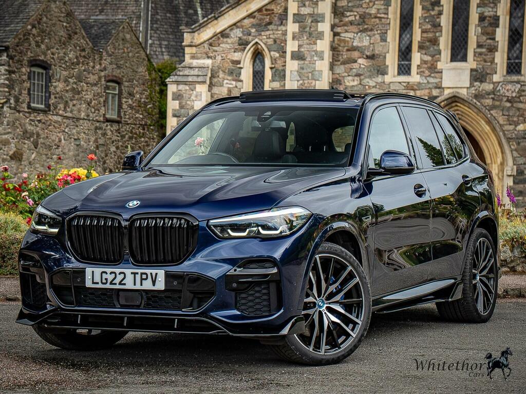 BMW X5 Suv 3.0 45E 24Kwh M Sport Xdrive Euro 6 Ss LG22TPV Blue #3