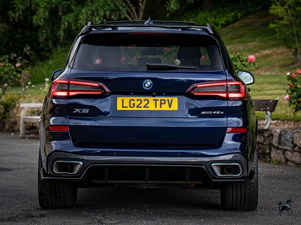 BMW X5 Suv 3.0 45E 24Kwh M Sport Xdrive Euro 6 Ss LG22TPV Blue #5