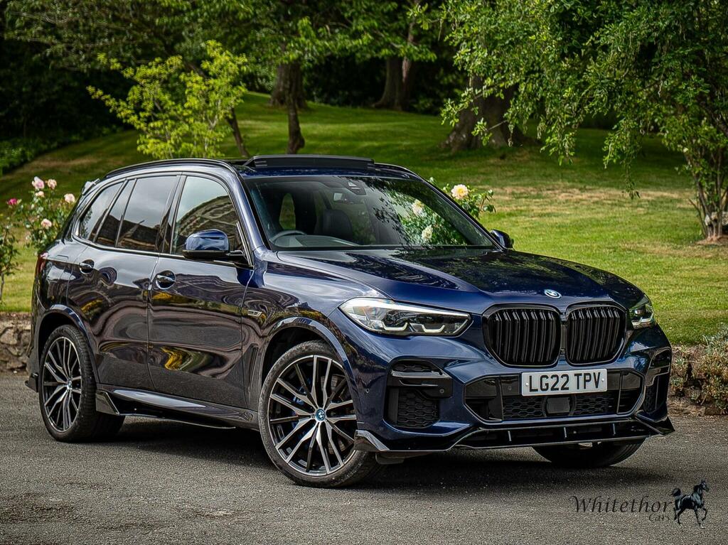 BMW X5 Suv 3.0 45E 24Kwh M Sport Xdrive Euro 6 Ss Blue