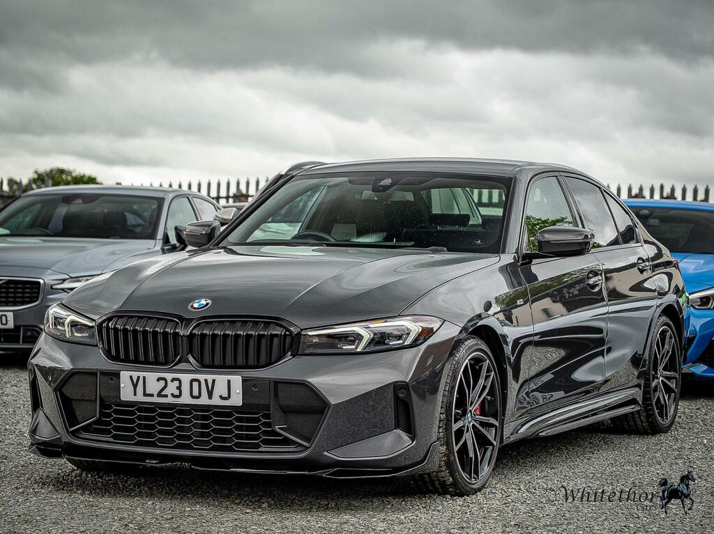 BMW 3 Series Saloon 2.0 320D Mht M Sport Euro 6 Ss YL23OVJ Grey #3