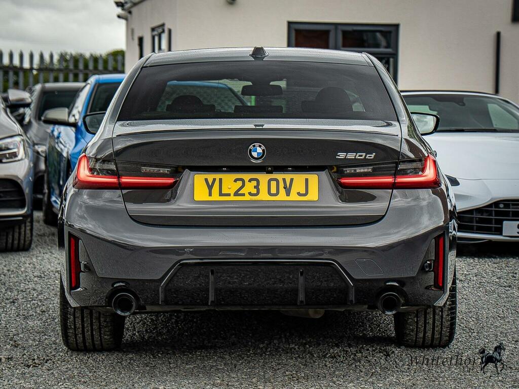 BMW 3 Series Saloon 2.0 320D Mht M Sport Euro 6 Ss YL23OVJ Grey #5