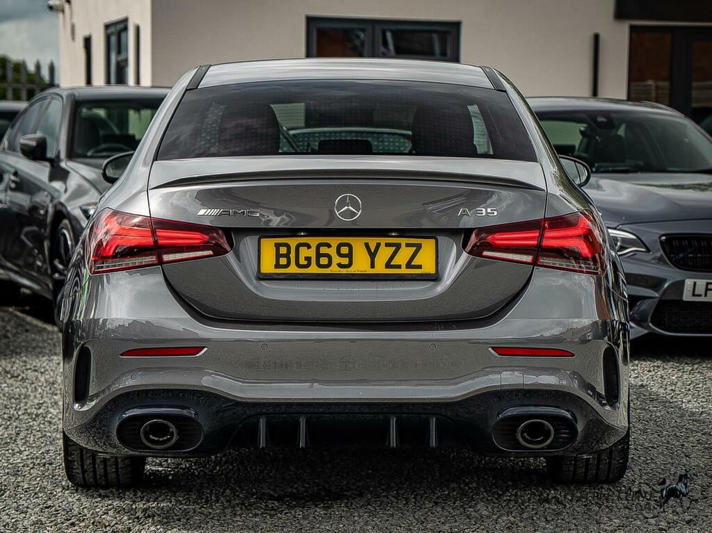 Mercedes-Benz A Class Saloon 2.0 A35 Amg Premium Spds Dct 4Matic Euro BG69YZZ Grey #4