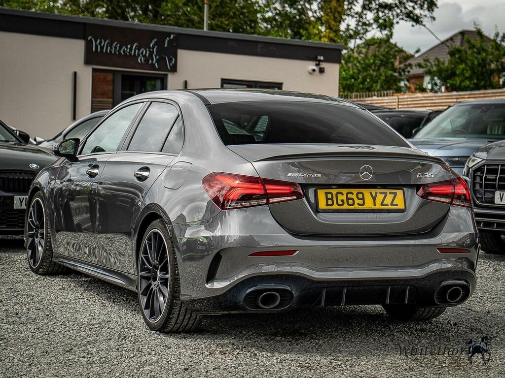 Mercedes-Benz A Class Saloon 2.0 A35 Amg Premium Spds Dct 4Matic Euro BG69YZZ Grey #3