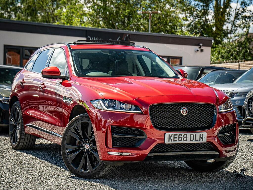 Jaguar F-Pace Suv 2.0 P300 R-sport Awd Euro 6 Ss 20 Red