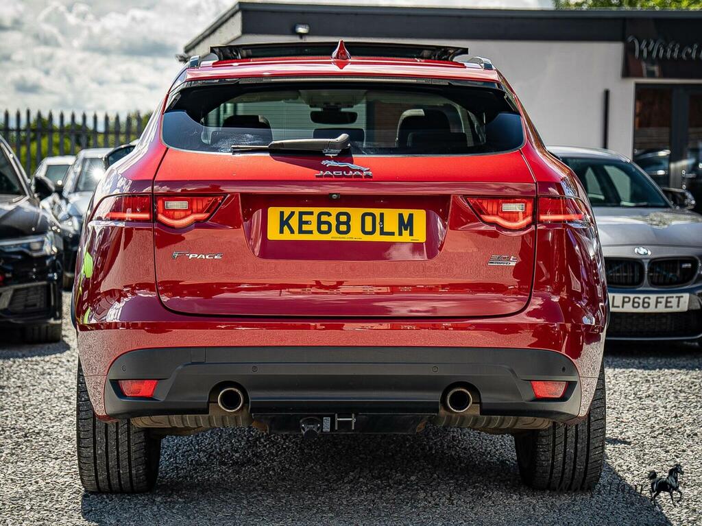 Jaguar F-Pace Suv 2.0 P300 R-sport Awd Euro 6 Ss 20 KE68OLM Red #5