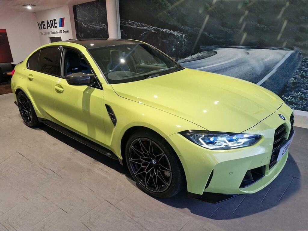 BMW M3 3.0 Biturbo Competition Steptronic Euro 6 Ss Yellow