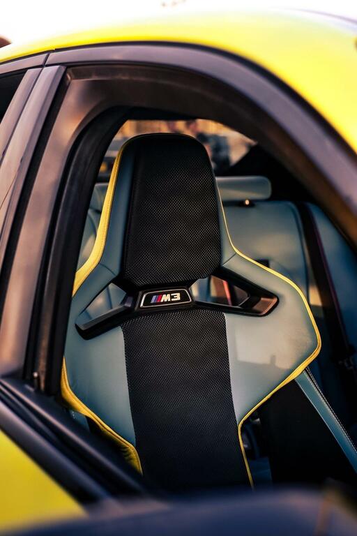 BMW M3 3.0 Biturbo Competition Steptronic Euro 6 Ss Yellow #5