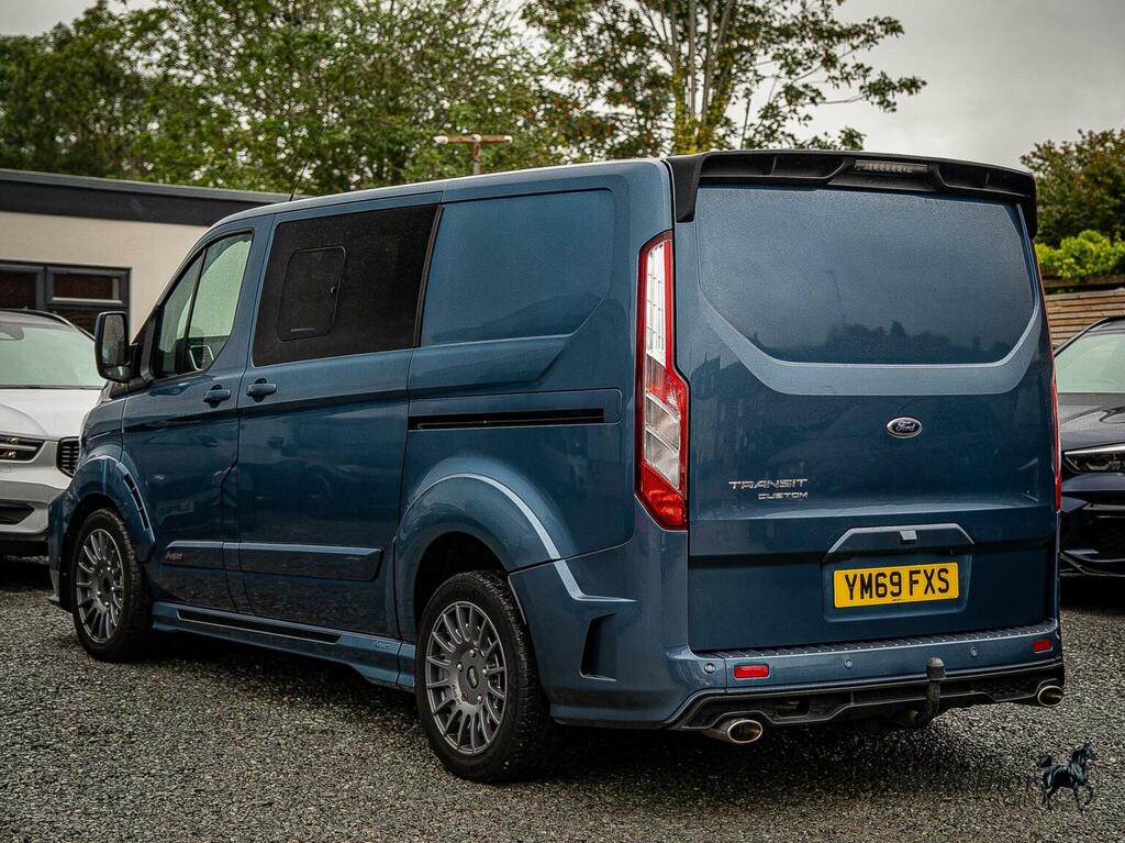 Ford Transit Custom Combi Van 2.0 320 Ecoblue Ms-rt Crew Van L1 H Blue #4