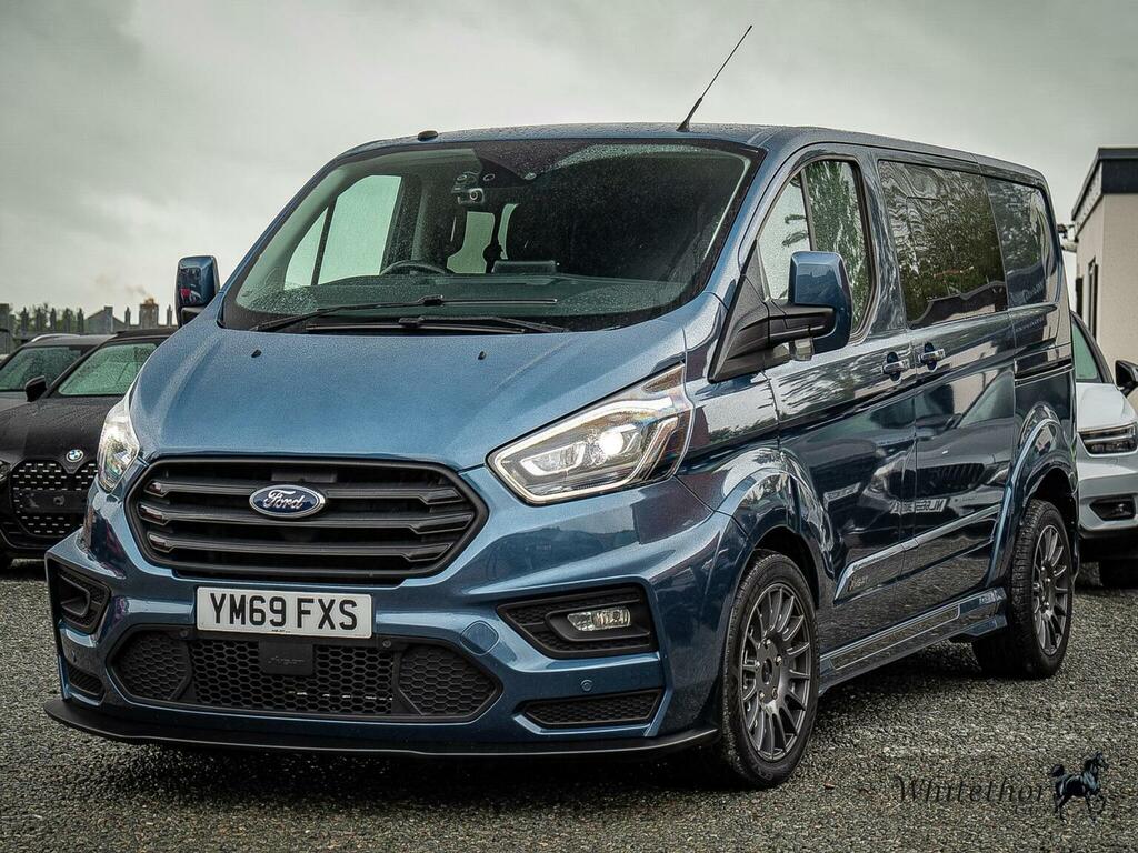Ford Transit Custom Combi Van 2.0 320 Ecoblue Ms-rt Crew Van L1 H Blue #3