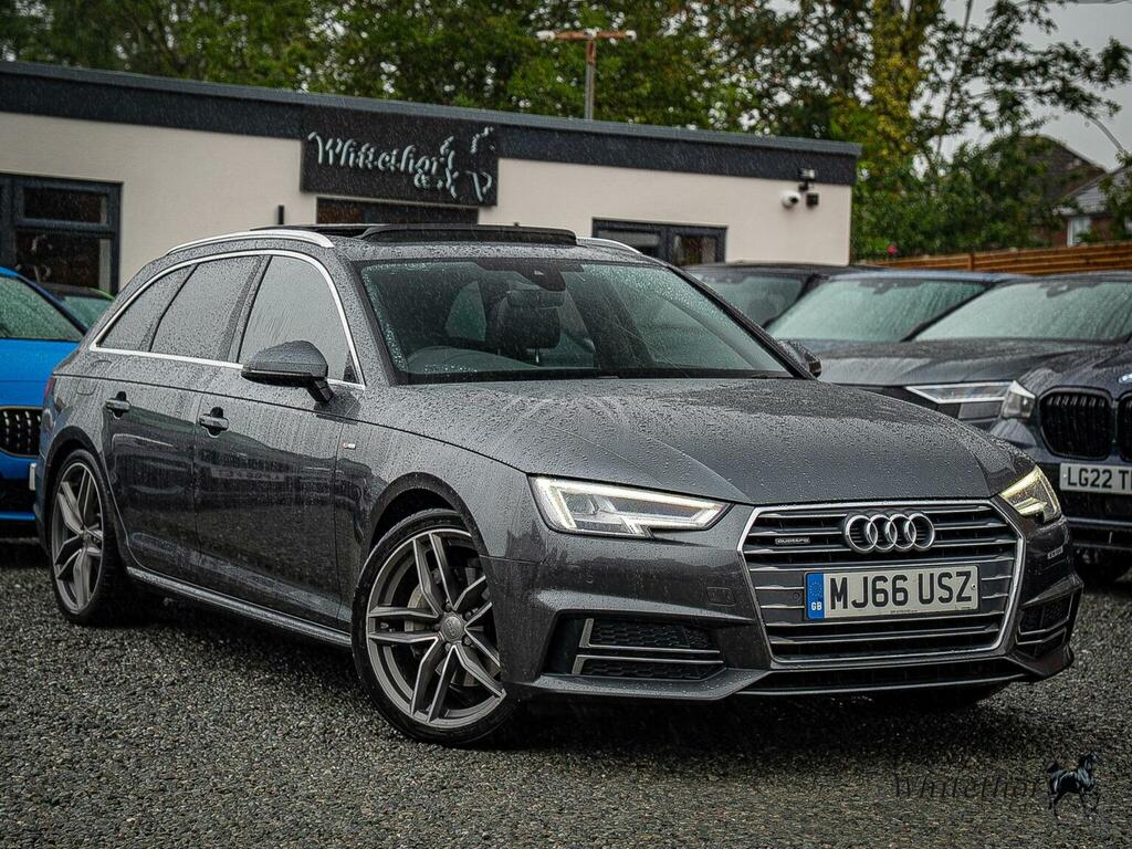 Audi A4 Avant 2.0 Tdi S Line S Tronic Quattro Euro 6 Ss Grey