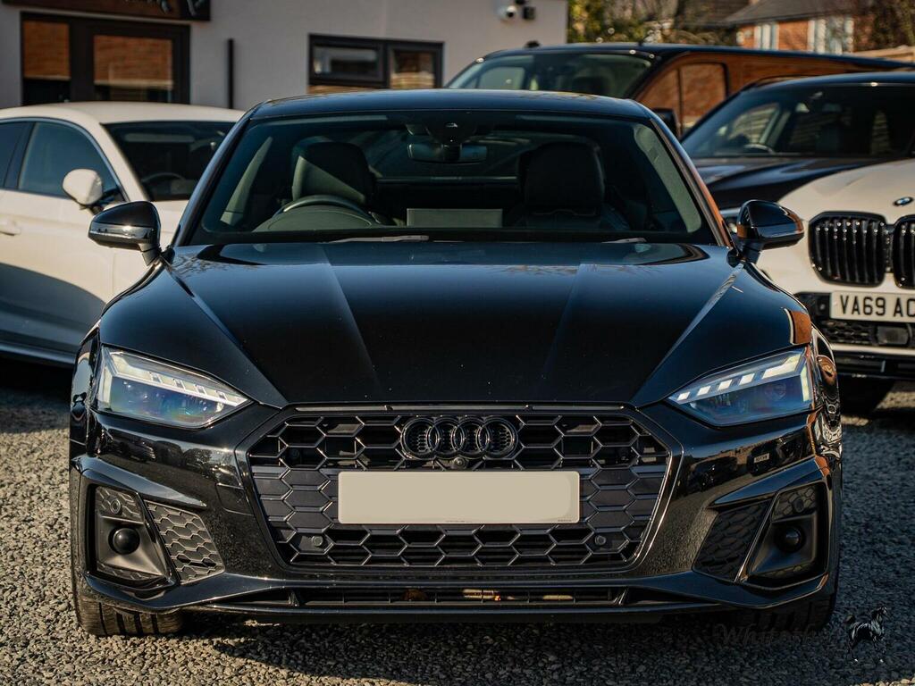 Audi A5 2.0 Tfsi 35 S Line S Tronic Euro 6 Ss Black #2