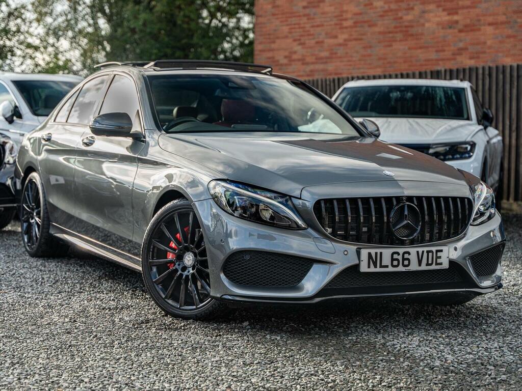 Mercedes-Benz C Class 2.1 C220d Amg Line Premium Plus 7G-tronic Euro Grey