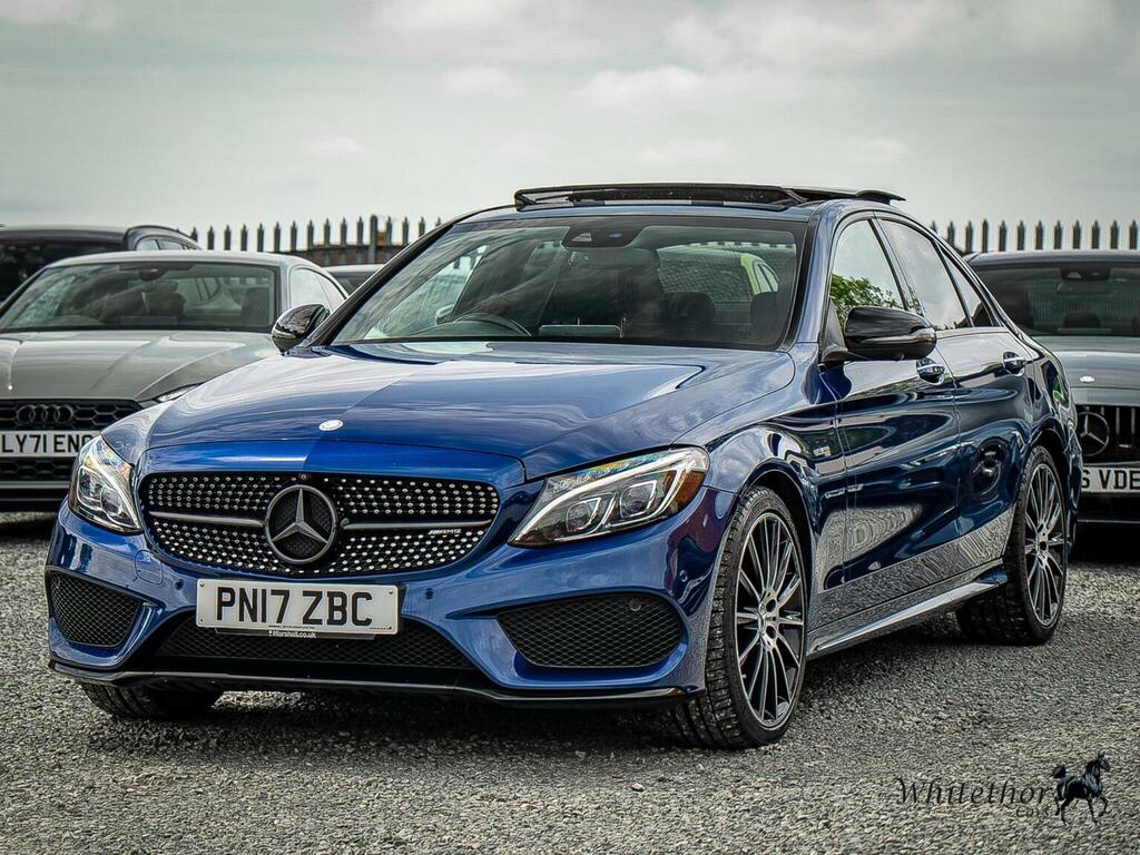 Mercedes-Benz C Class 3.0 C43 V6 Amg Premium Plus G-tronic 4Matic Eur Blue #3