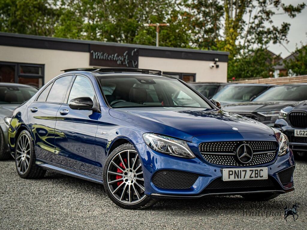Mercedes-Benz C Class 3.0 C43 V6 Amg Premium Plus G-tronic 4Matic Eur Blue