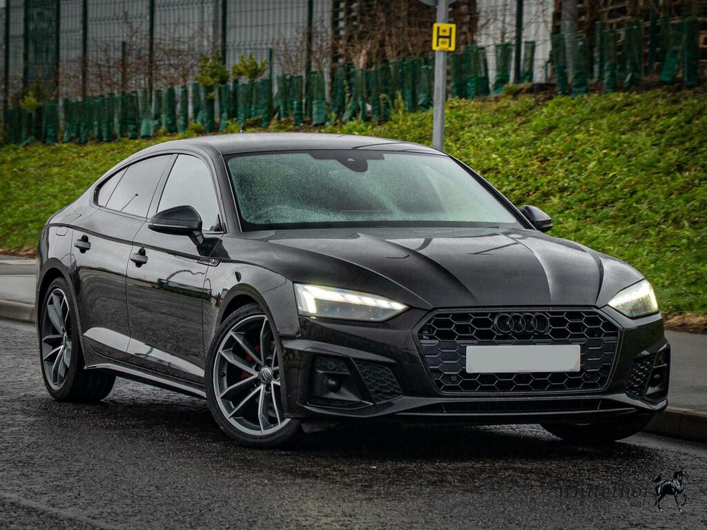 Audi A5 2.0 Tdi 35 S Line Sportback S Tronic Euro 6 Ss Black