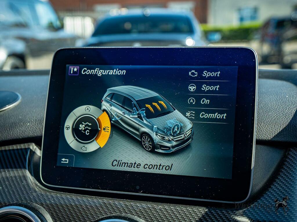 Mercedes-Benz B Class B180d Amg Line Premium White #16