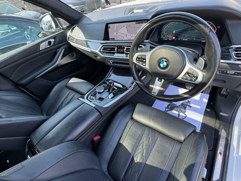 BMW X7 3.0 40I Mht M Sport Xdrive Euro 6 Ss White #5