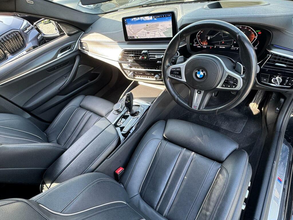 BMW 5 Series 2.0 520D Mht M Sport Touring Steptronic Euro 6 S Black #4