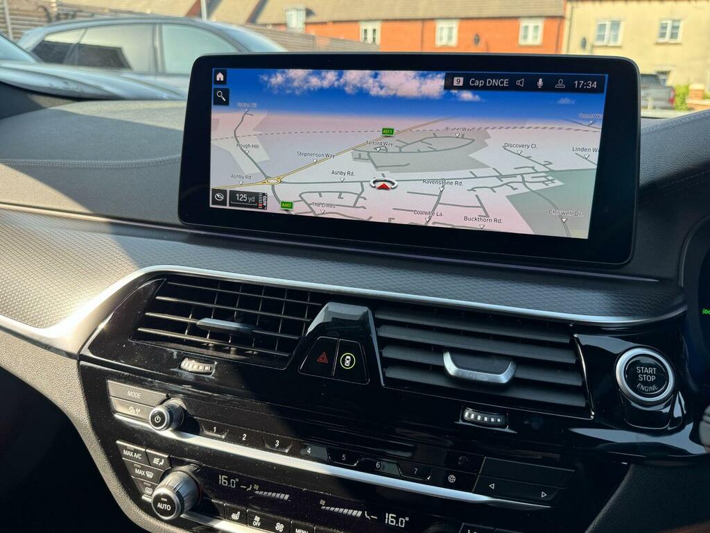 BMW 5 Series 2.0 520D Mht M Sport Touring Steptronic Euro 6 S Black #6