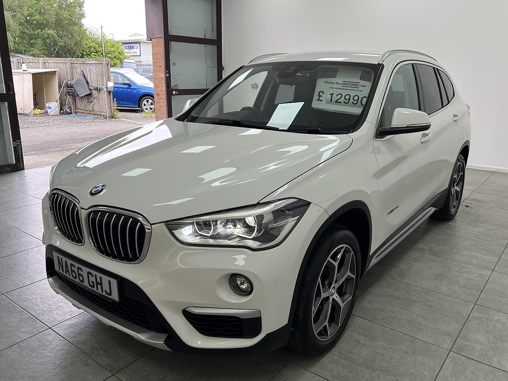 BMW X1 20D Xline NA66GHJ White #6