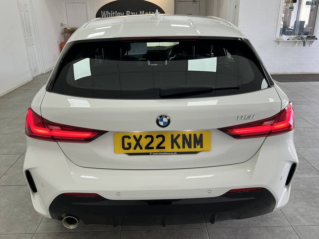 BMW 1 Series 118I M Sport GX22KNM White #4