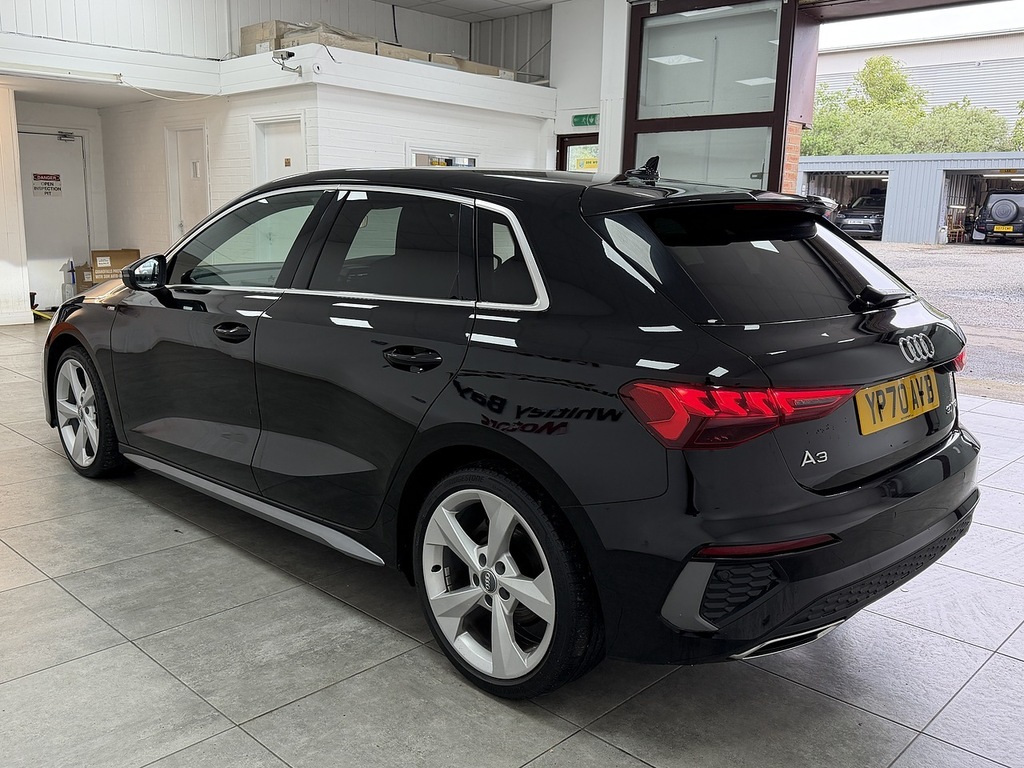 Audi A3 Tfsi S Line YP70AVB Black #6