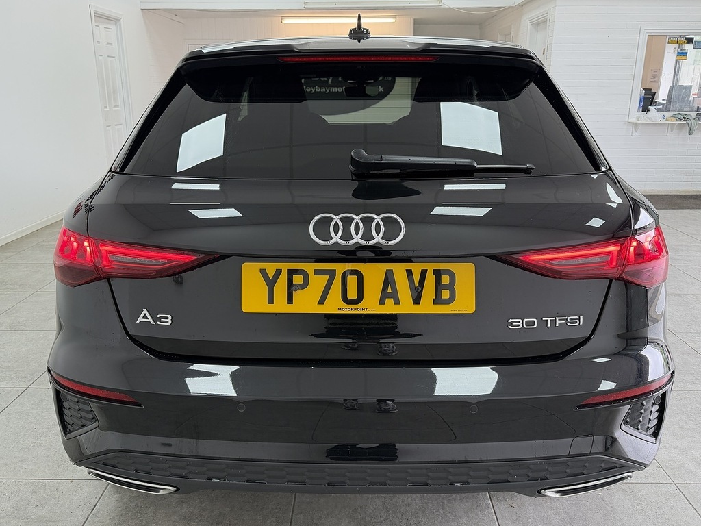 Audi A3 Tfsi S Line YP70AVB Black #4