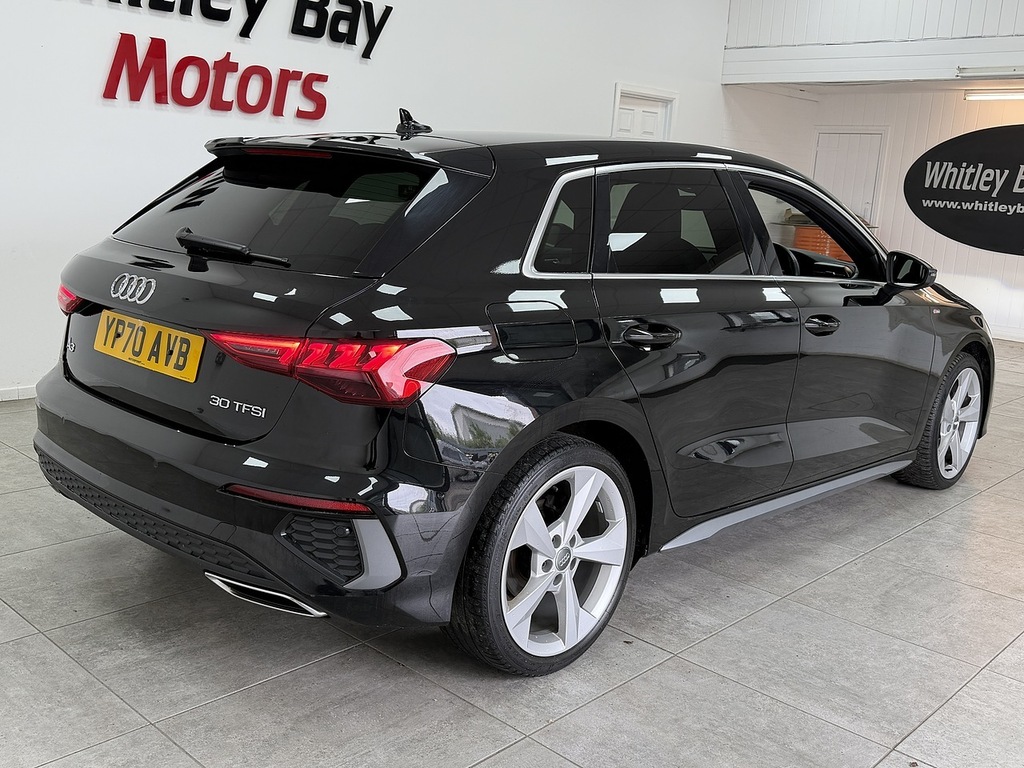 Audi A3 Tfsi S Line YP70AVB Black #3