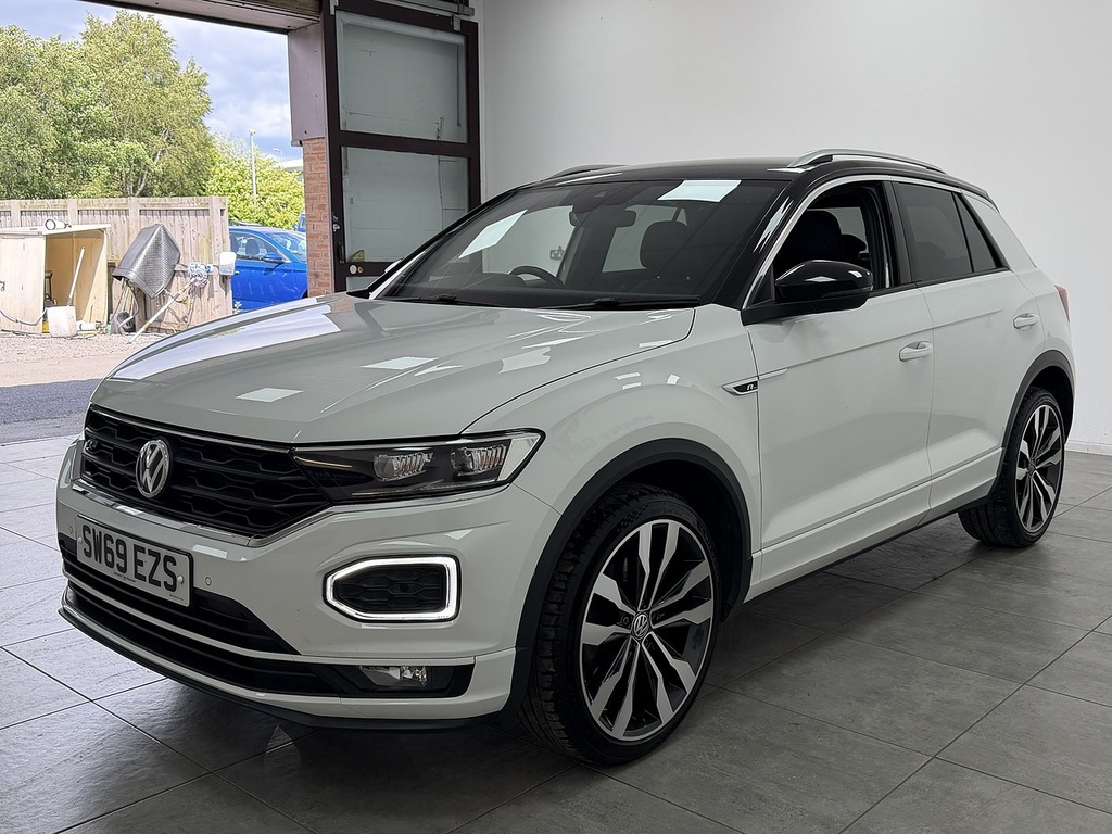 Volkswagen T-Roc Tsi Evo R-line White #5