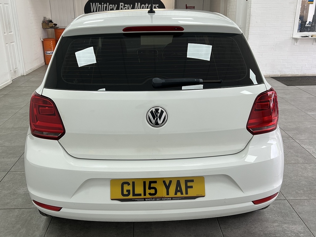 Volkswagen Polo Bluemotion Tech Se GL15YAF White #4
