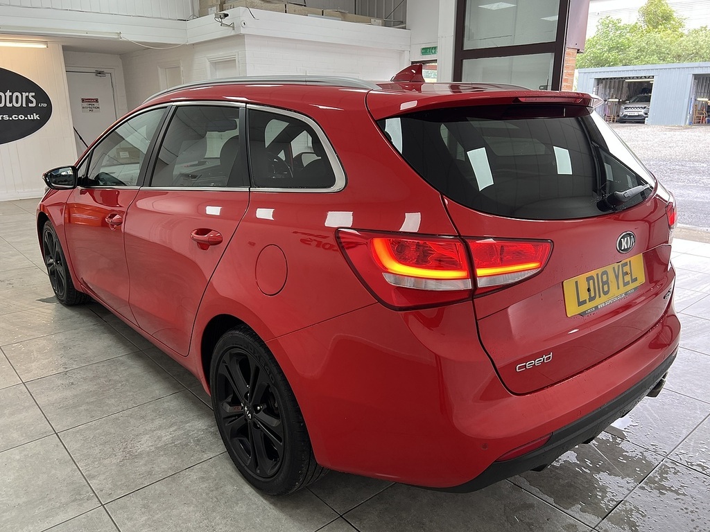 Kia Ceed Crdi Gt-line Red #4