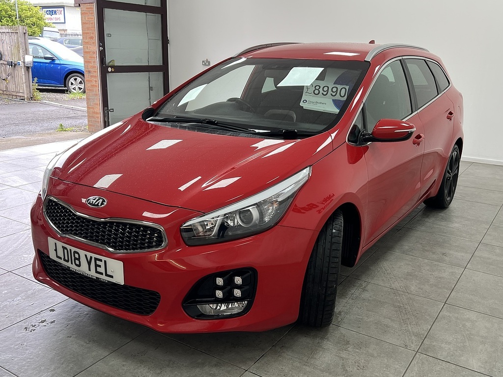 Kia Ceed Crdi Gt-line Red #6