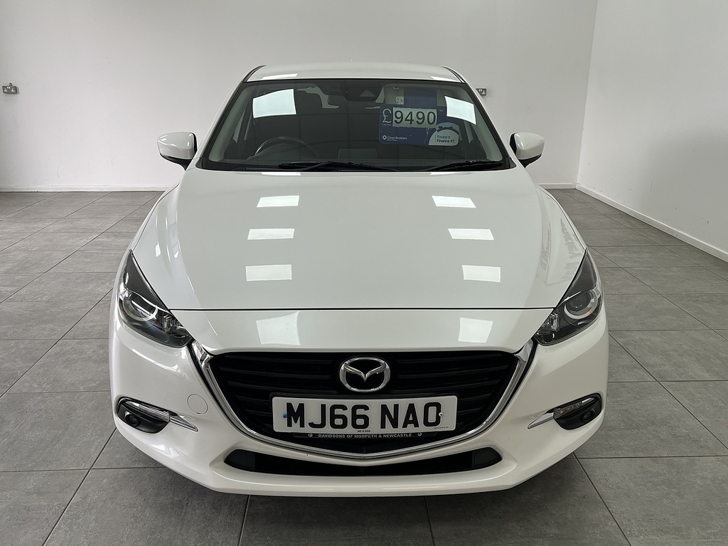 Mazda 3 Skyactiv-g Se-l Nav White #6