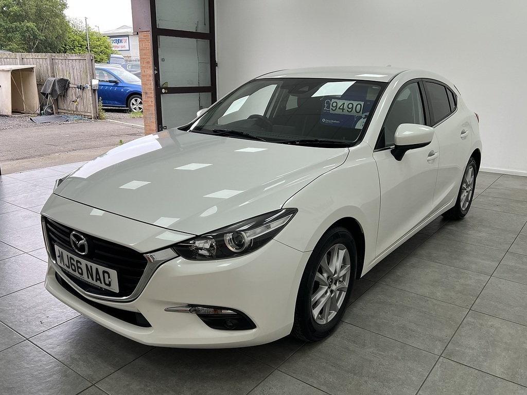 Mazda 3 Skyactiv-g Se-l Nav White #5