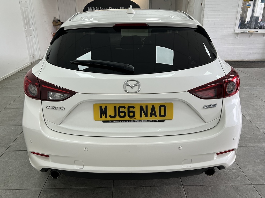 Mazda 3 Skyactiv-g Se-l Nav White #3