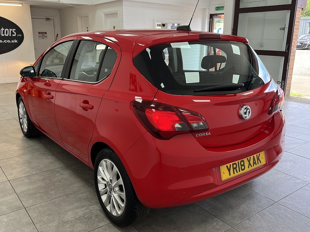 Vauxhall Corsa I Ecotec Se YR18XAK Red #5