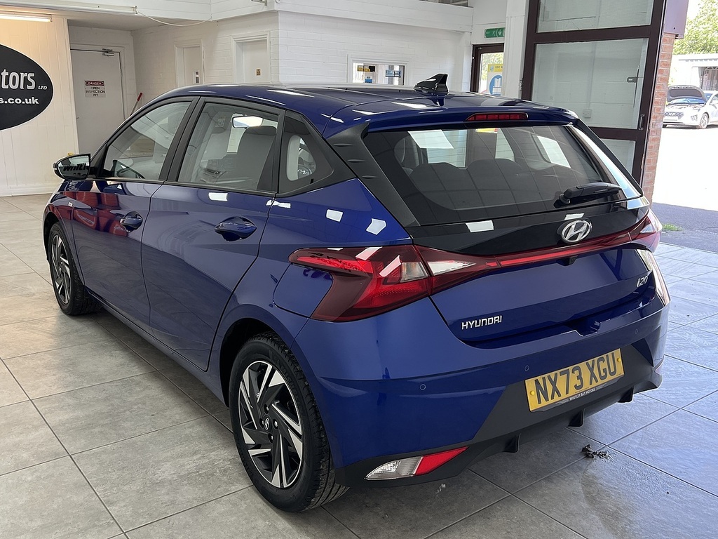 Hyundai I20 T-gdi Mhev Se Connect NX73XGU Blue #5